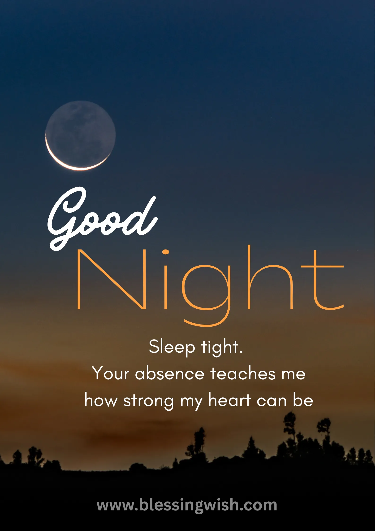 Emotional Long Distance Good Night Messages