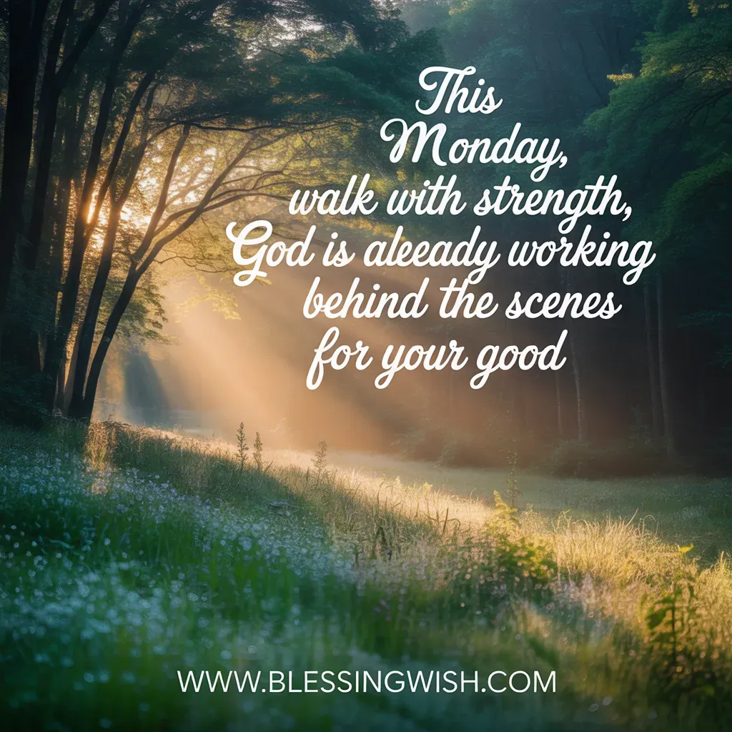 Happy and Positive Monday Morning Blessings