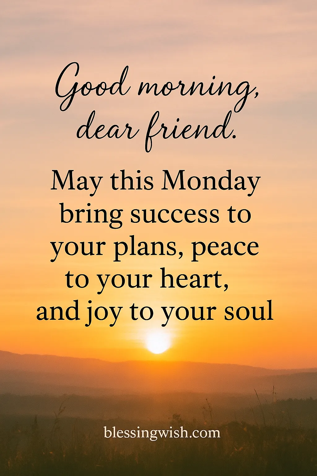 Motivational Monday Morning Blessings