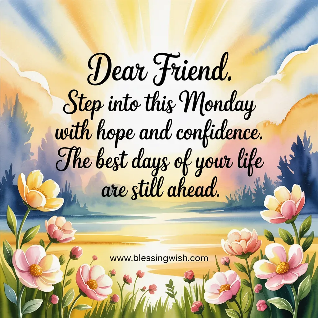Uplifting Monday Blessings to Begin Your Week