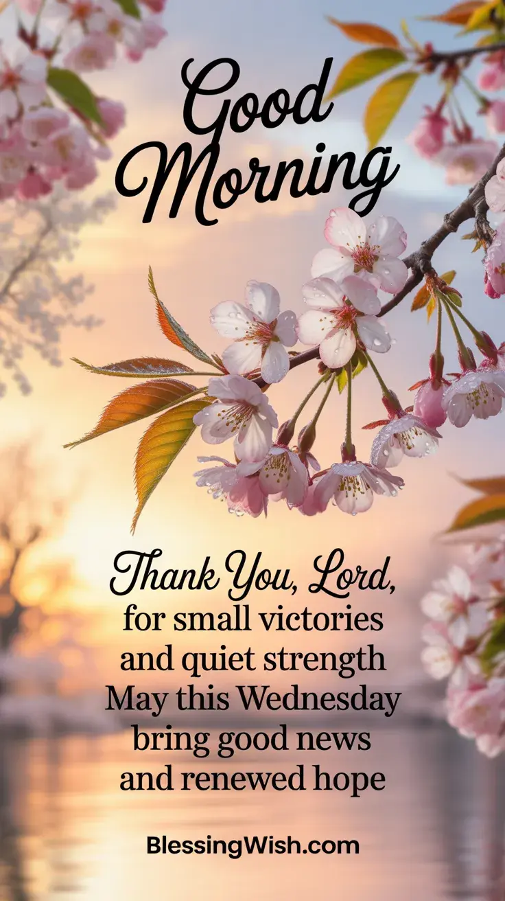 Wednesday Morning Prayers for Strength and Peace