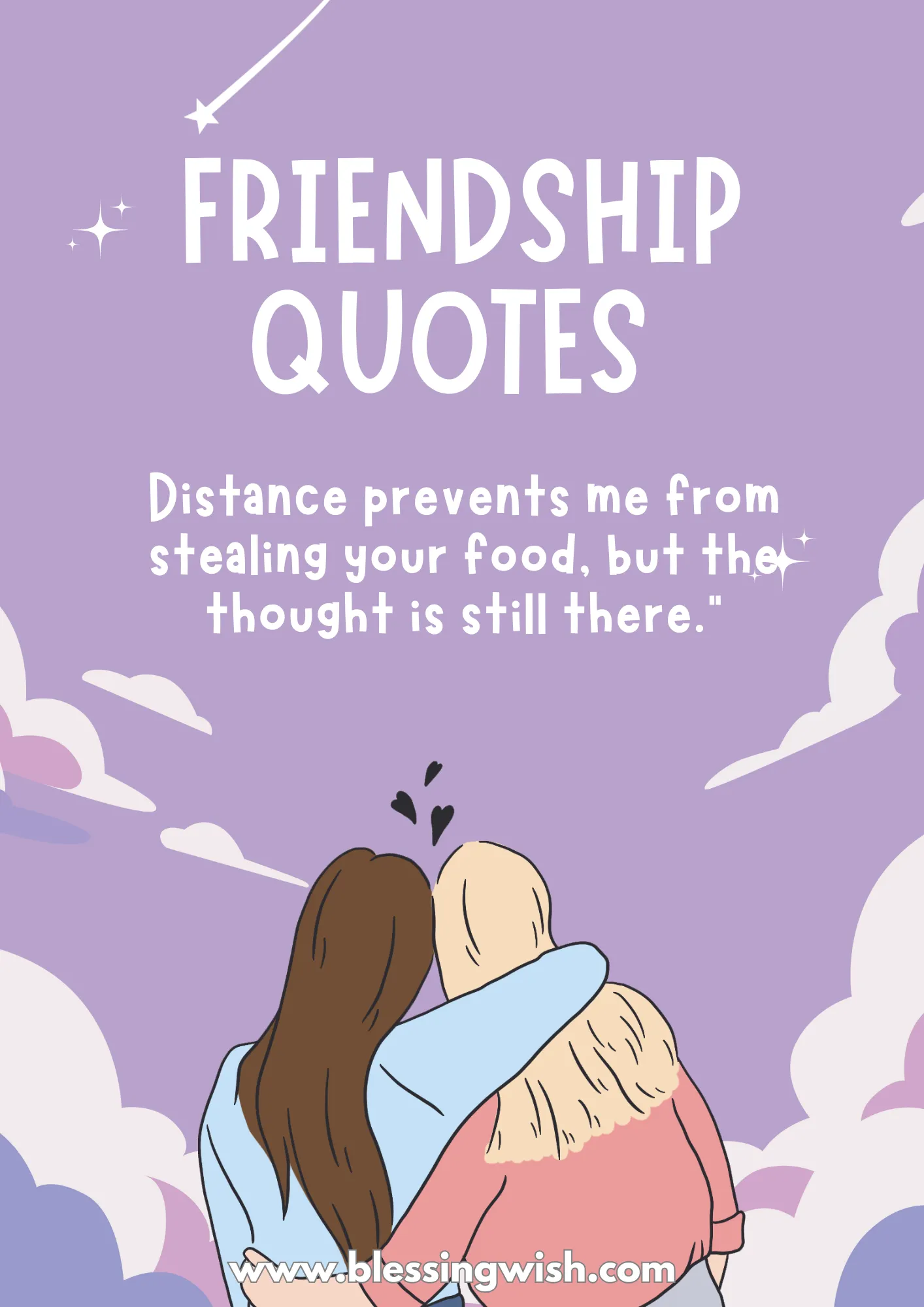 Short Long Distance Friendship Quotes for Quick Messages