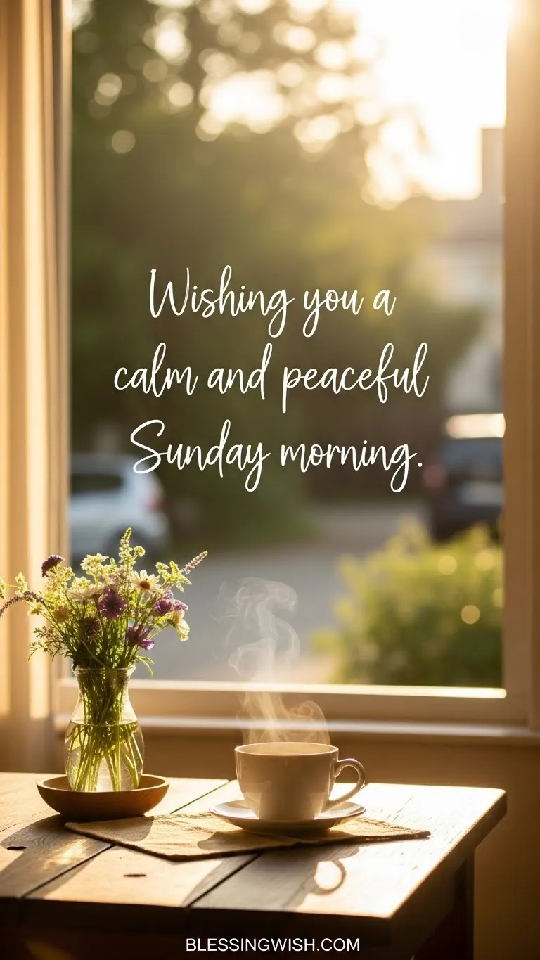 Sunday Morning Blessings Gif Messages for a Warm Greeting