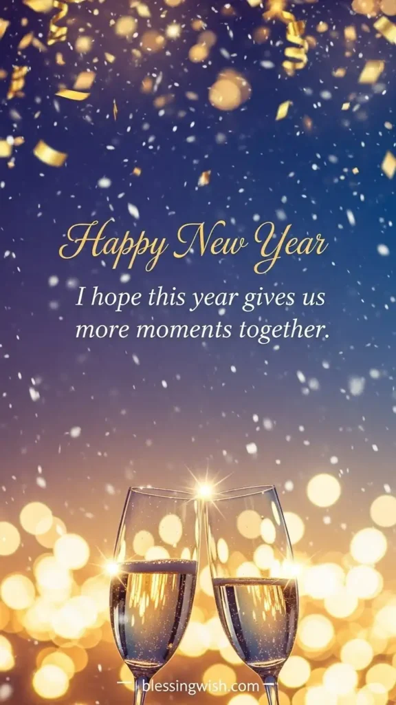 Cute New Year Messages for Long-Distance Relationships