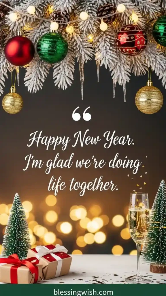 Cute New Year Messages for Someone You Love