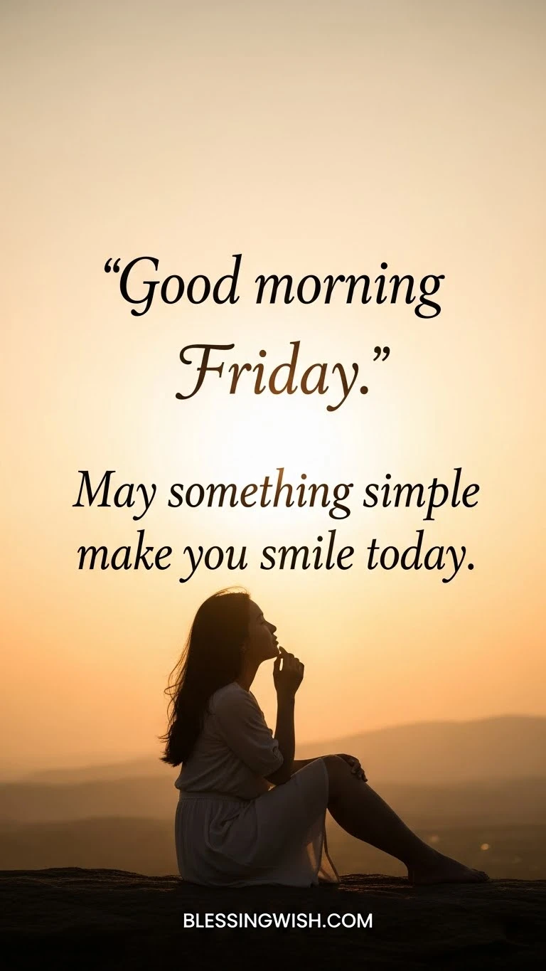 Friday Blessings for Joy and Smiles