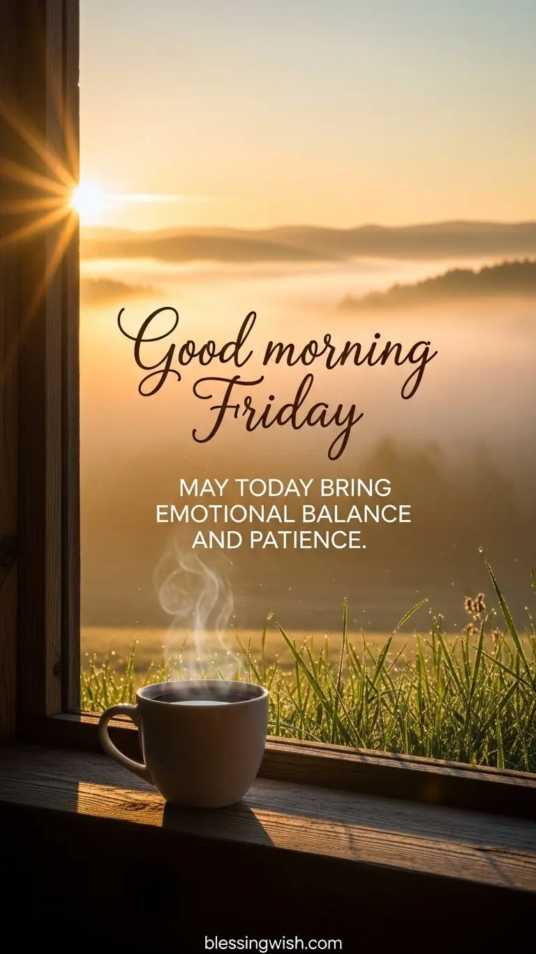 Friday Blessings for Peace of Mind
