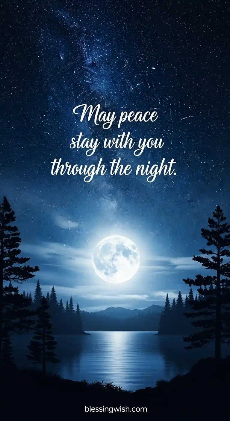 Good Night Blessings for Loved Ones and Family Roles