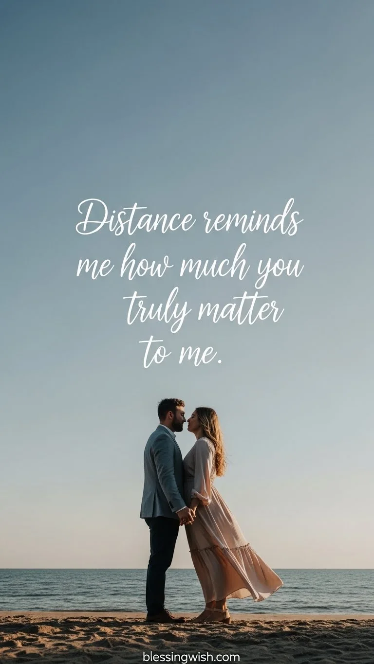 Heart Touching Distance Love Quotes for Him