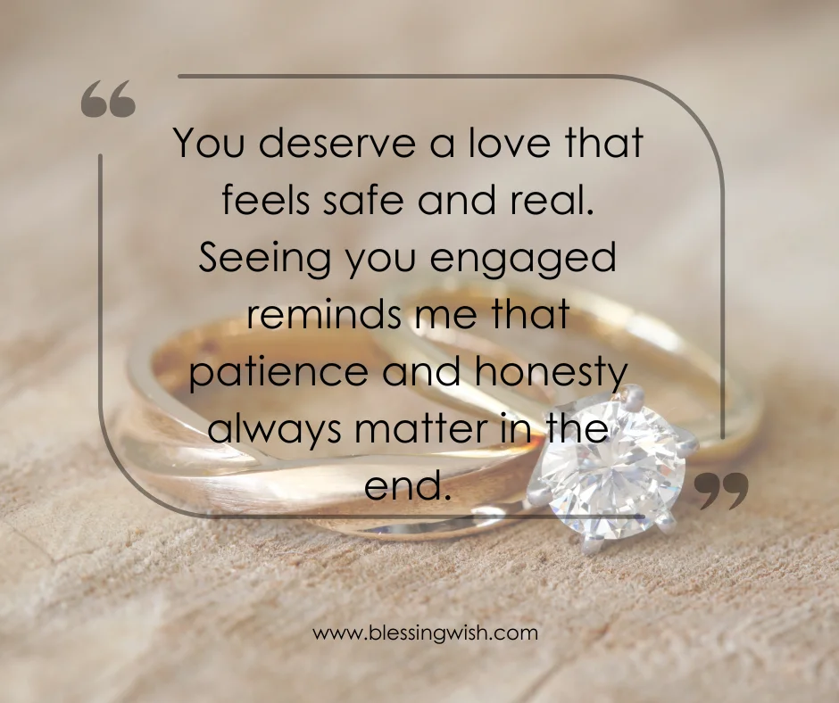 Long Heart Touching Engagement Wishes for Best Friend