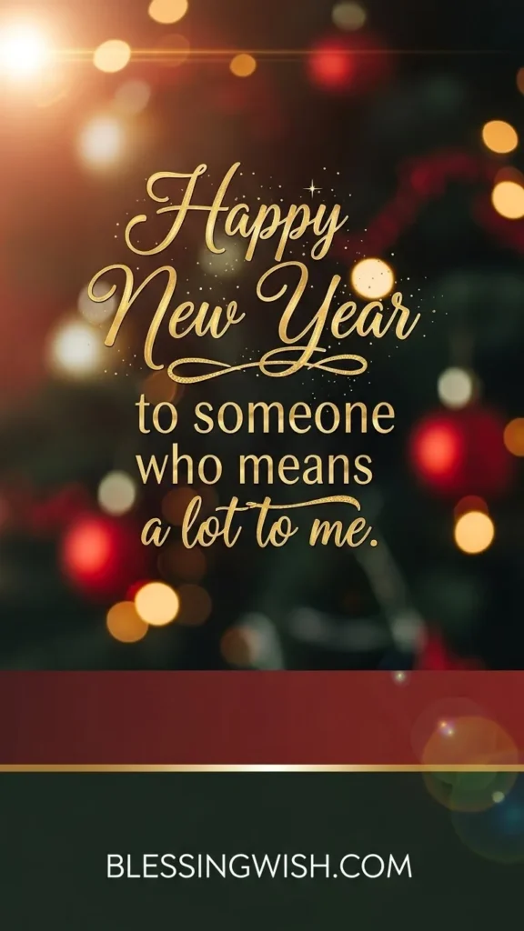Short New Year Messages for Special Someone