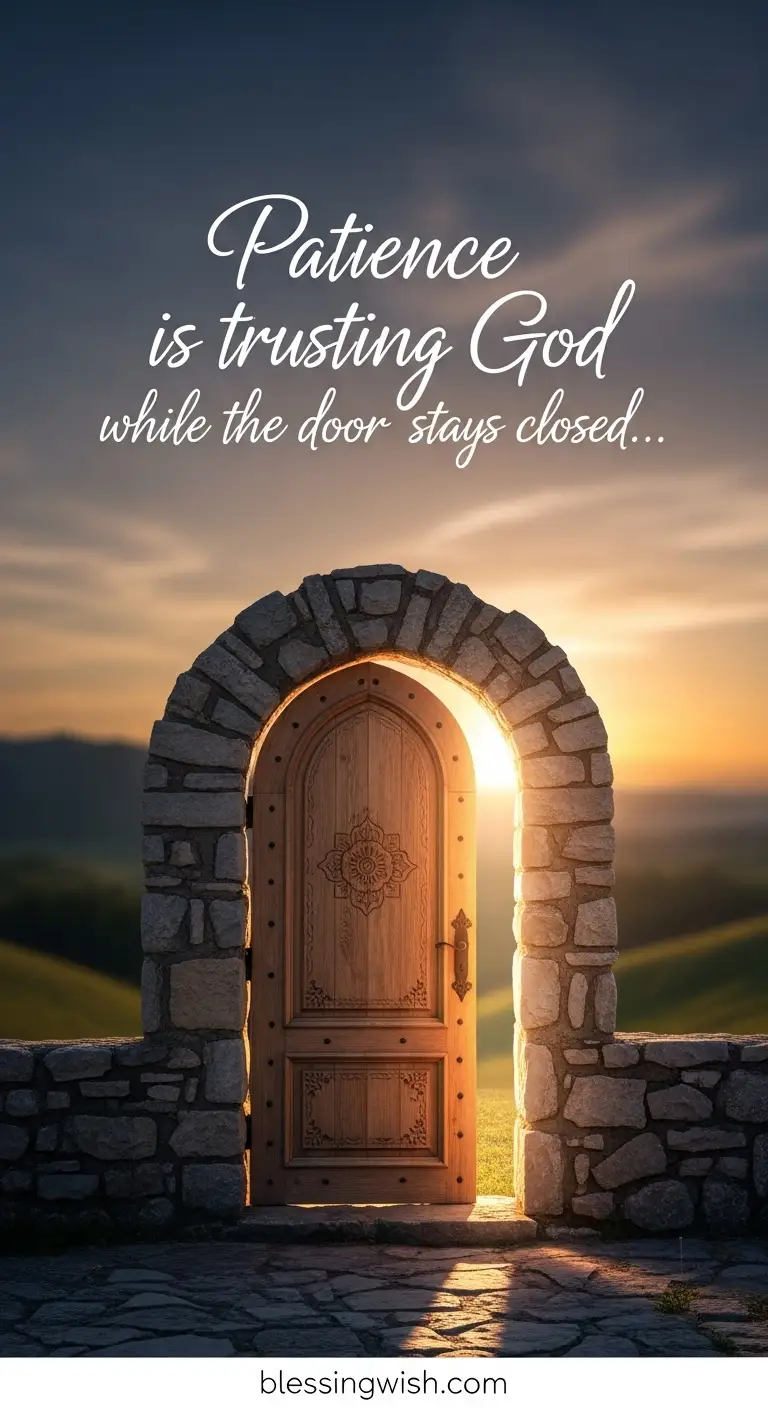 Short quotes about patience and faith in hard times