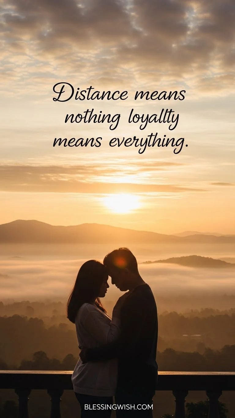 Trust Long Distance Relationship Quotes for Him