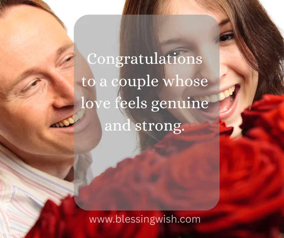 Warm and Sincere Engagement Congratulations Messages