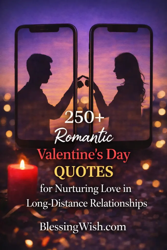 250+ Romantic Valentine's Day Quotes for Nurturing Love in Long-Distance Relationships