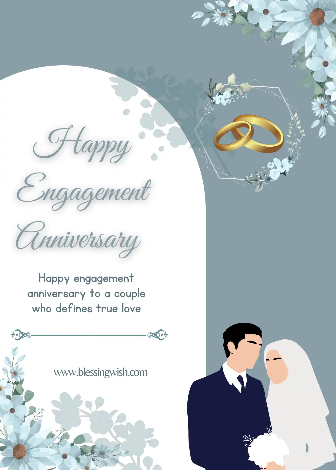 Engagement Anniversary Wishes for Couples and Parents