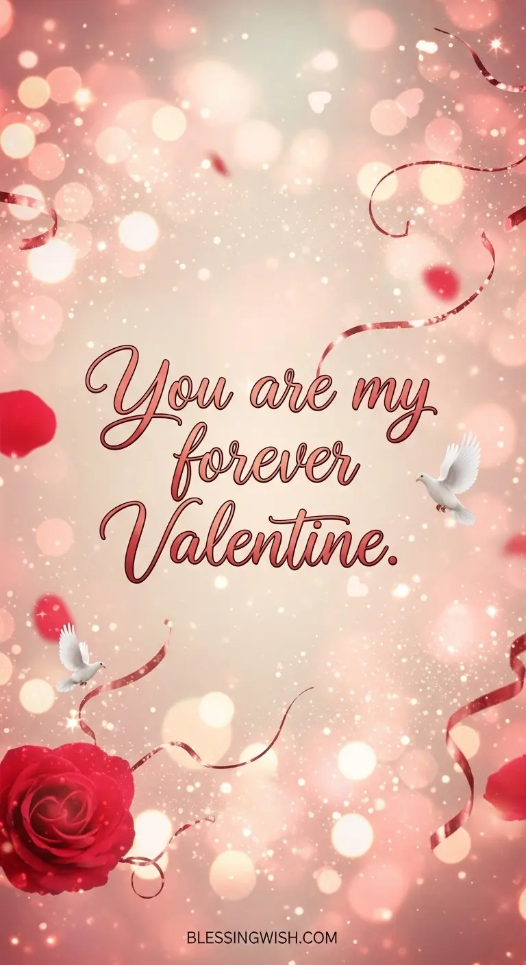 Short Valentine Day Romantic Quotes for Wife from Husband
