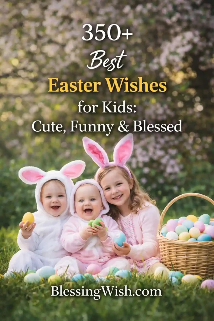 350+ Best Easter Wishes for Kids Cute, Funny & Blessed