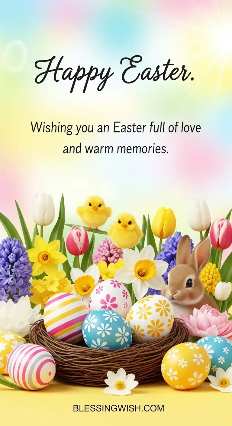 Beautiful Happy Easter Wishes for Friends
