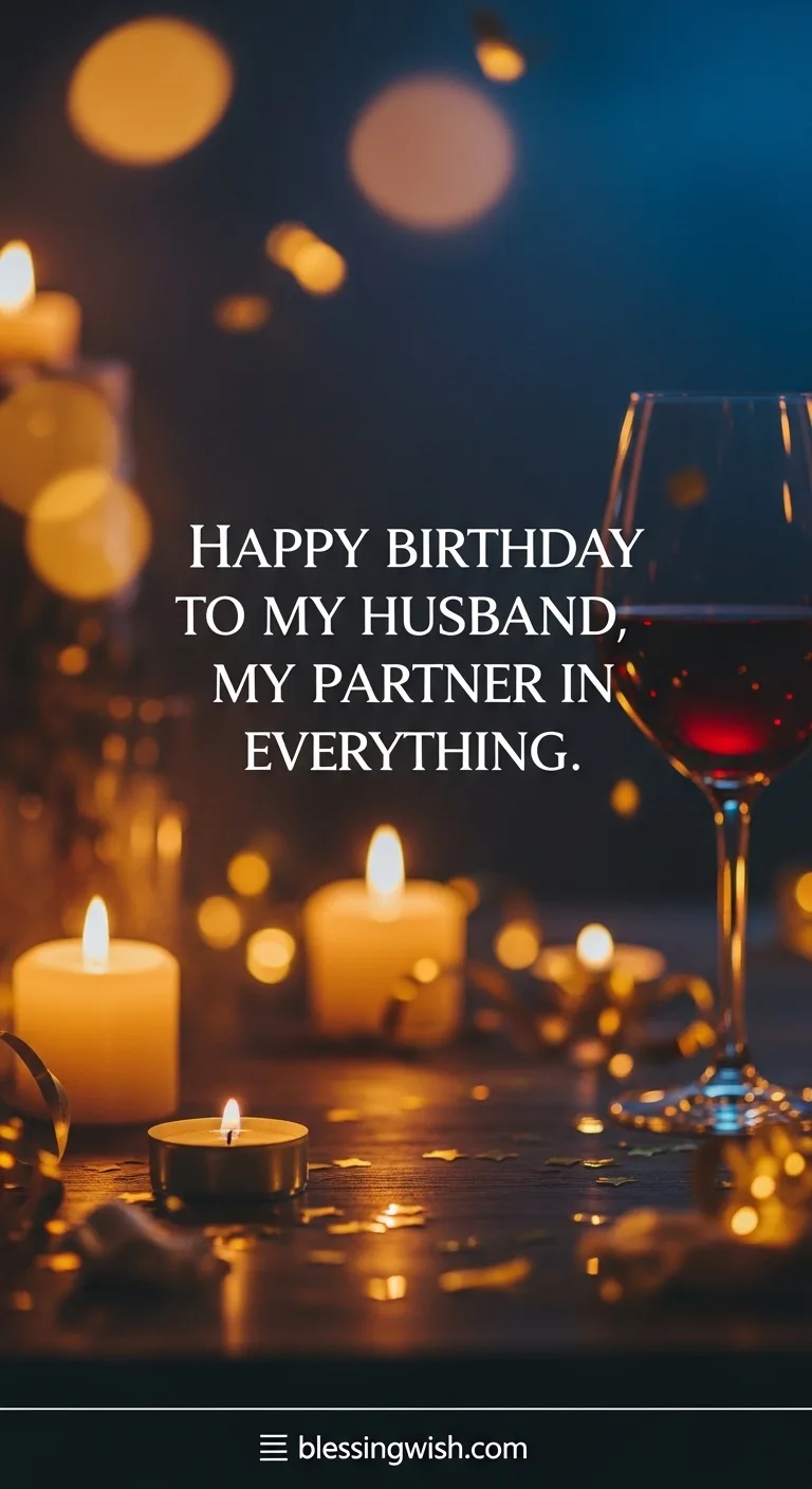 Birthday Blessings for Husband