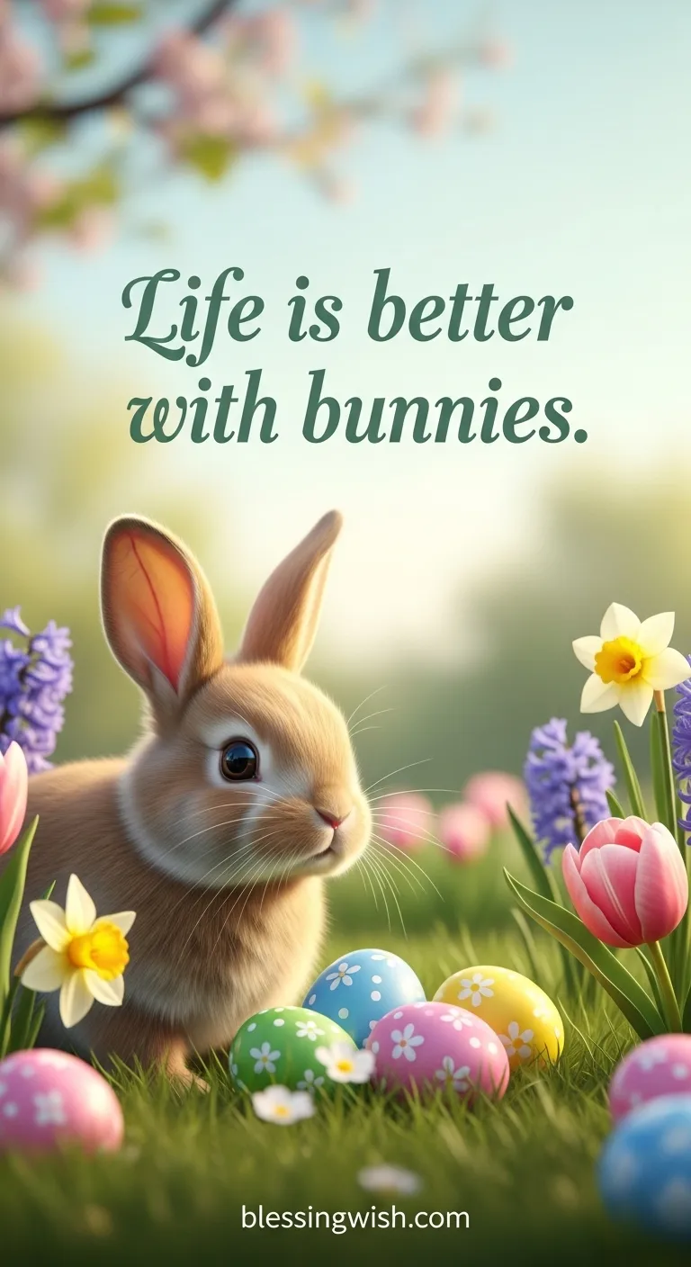 Bunny Captions for Instagram (Easter Bunny Theme)