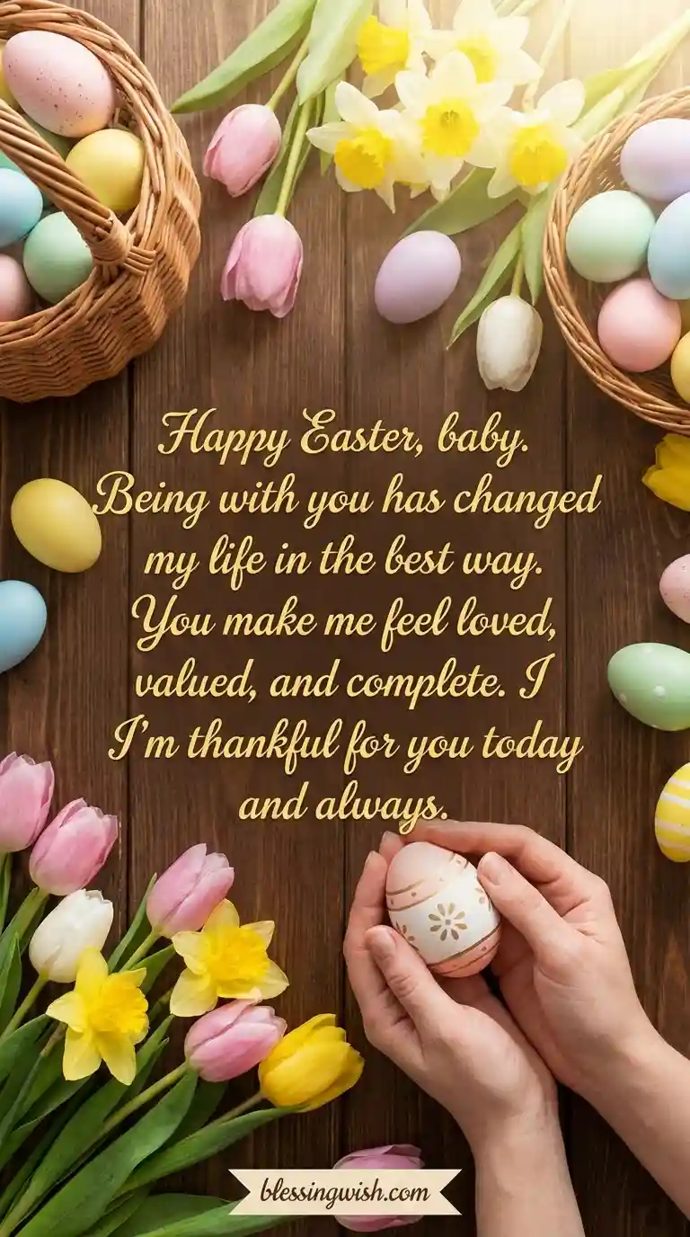 Easter Day Paragraphs for Girlfriend Copy and Paste