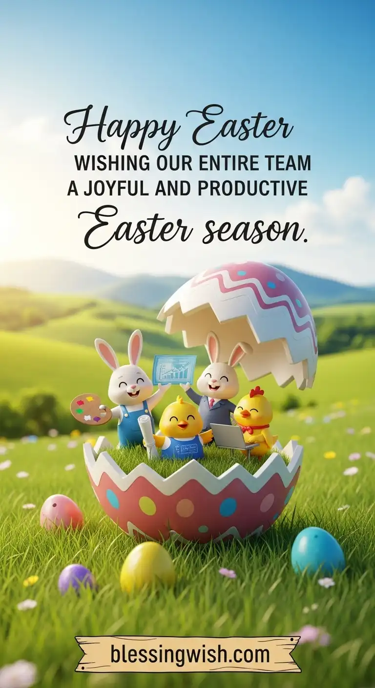 Easter Messages for Teams and Employees