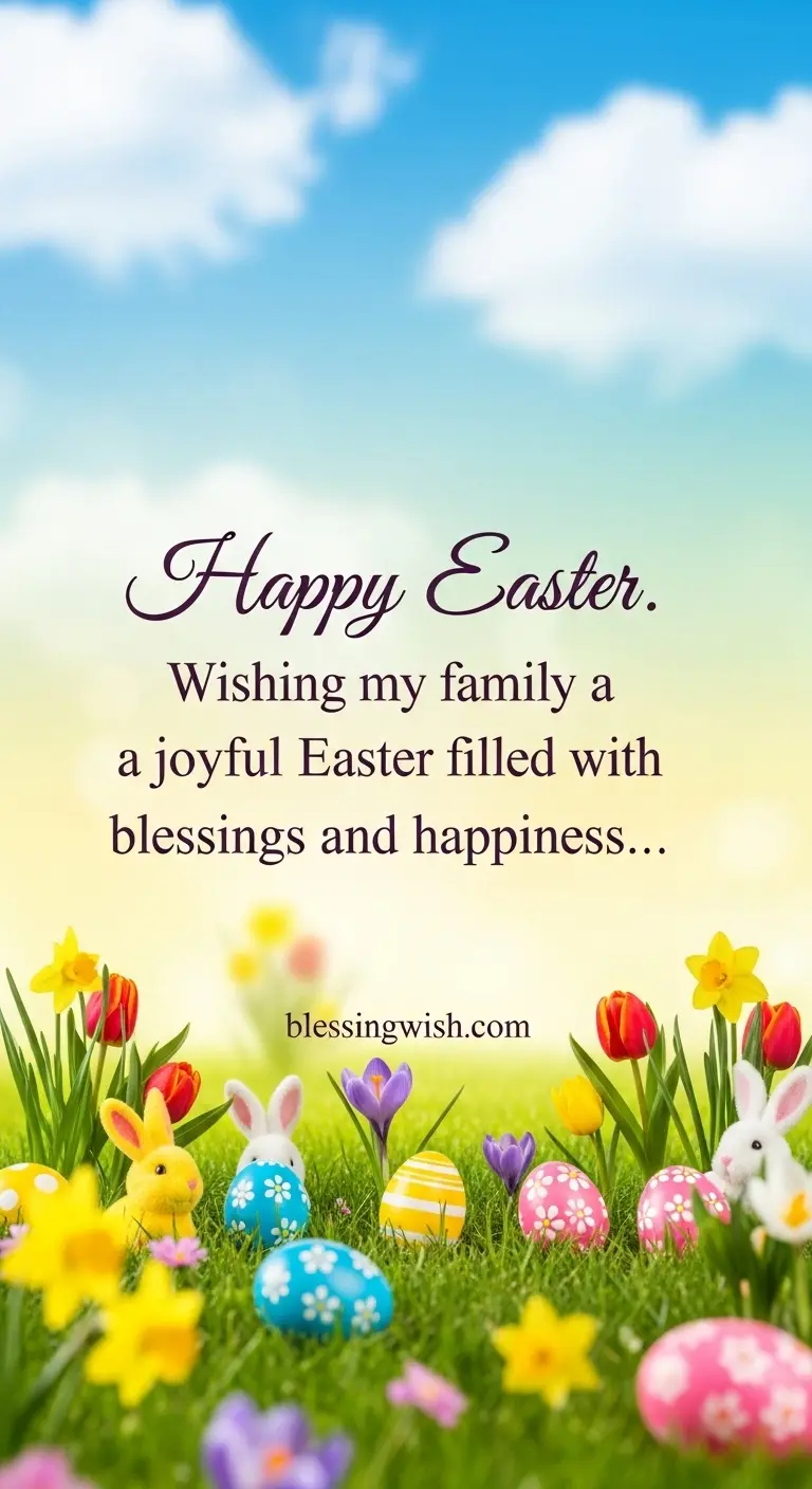 Easter Wishes Messages and Quotes for Family