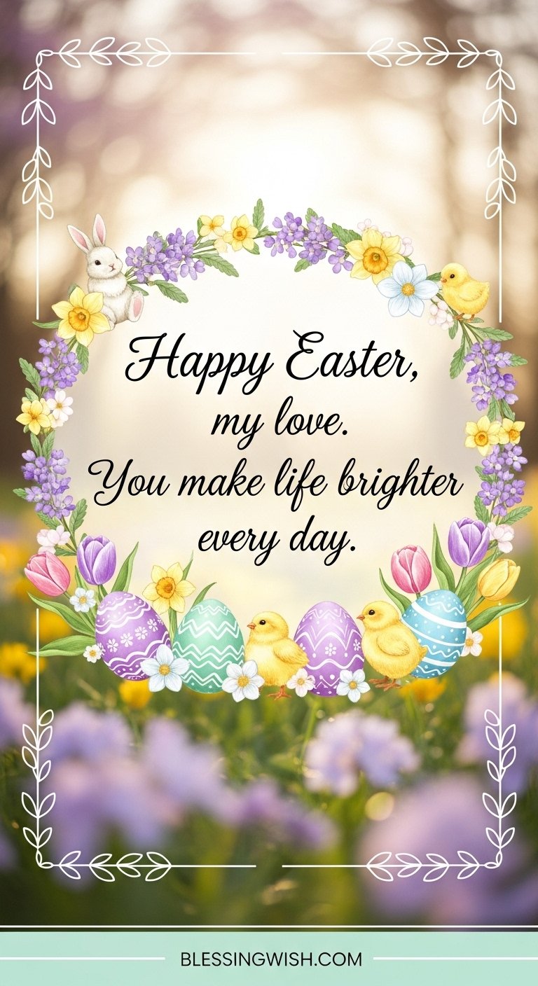 Easter Wishes & Messages for Him