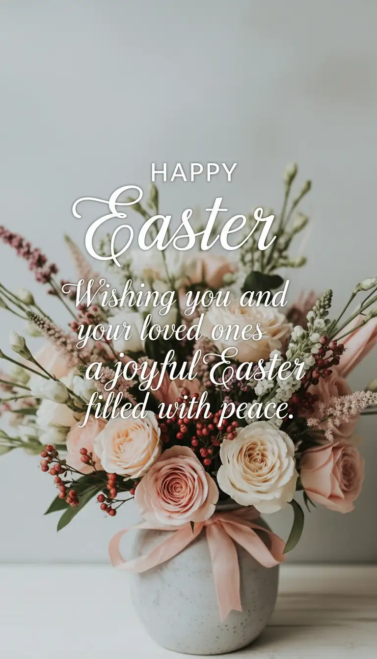Easter Wishes for Family and Friends (Work-Life Blend)