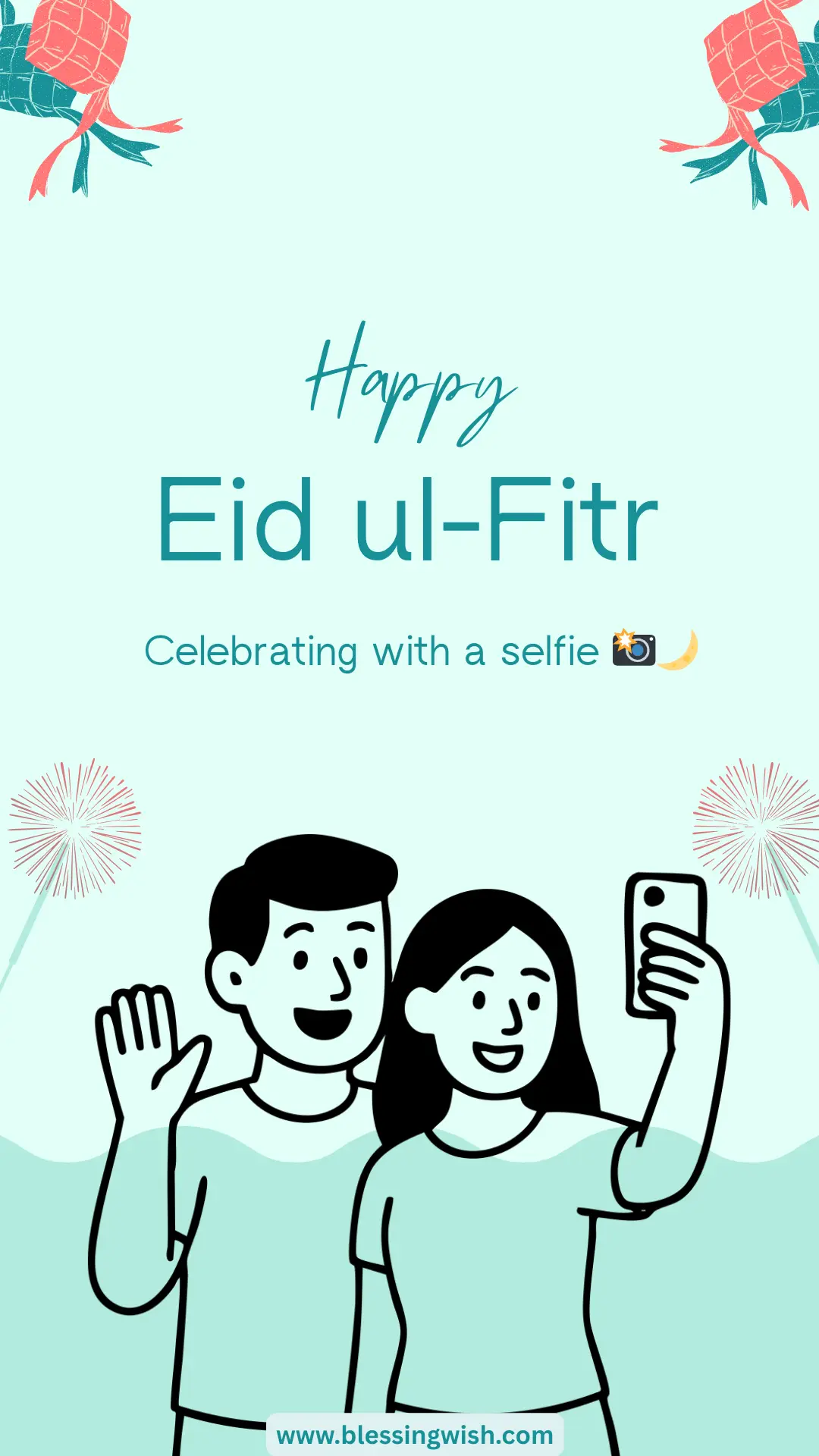 Eid Selfie Captions for Instagram for Girl