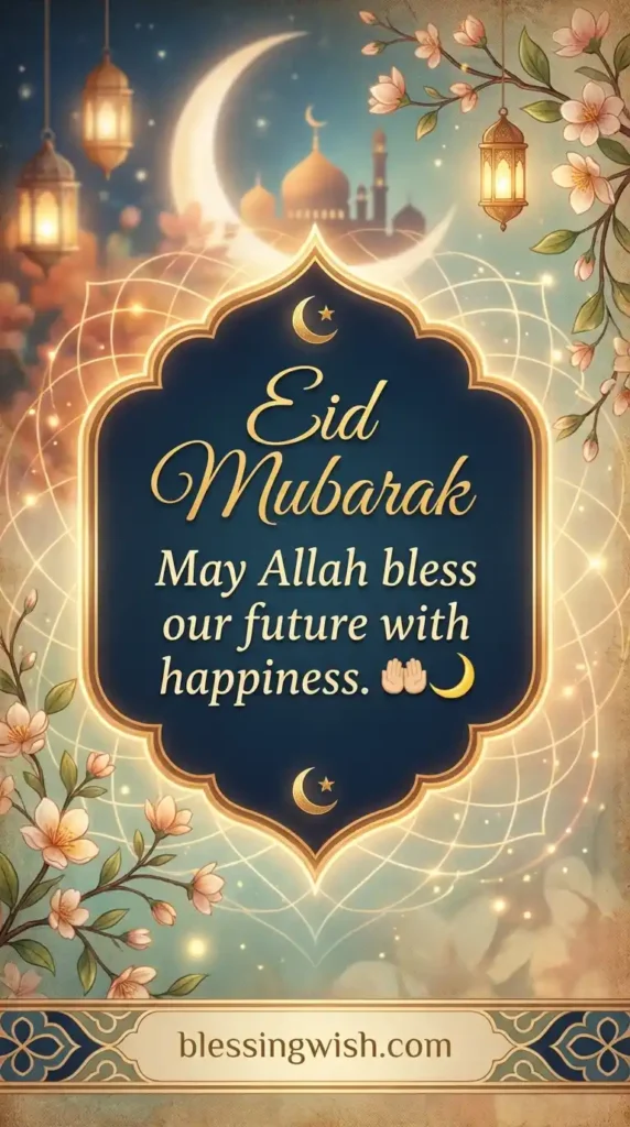 Eid ul Fitr Wishes for Husband in Long Distance