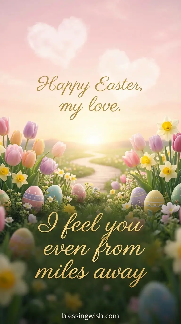 Emotional Easter Messages for Long Distance Girlfriend