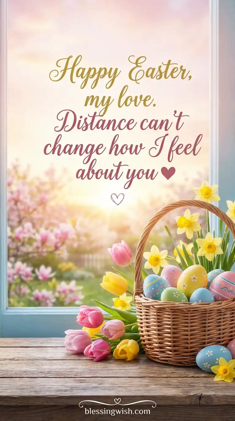 Emotional Easter Messages for Long Distance Girlfriend