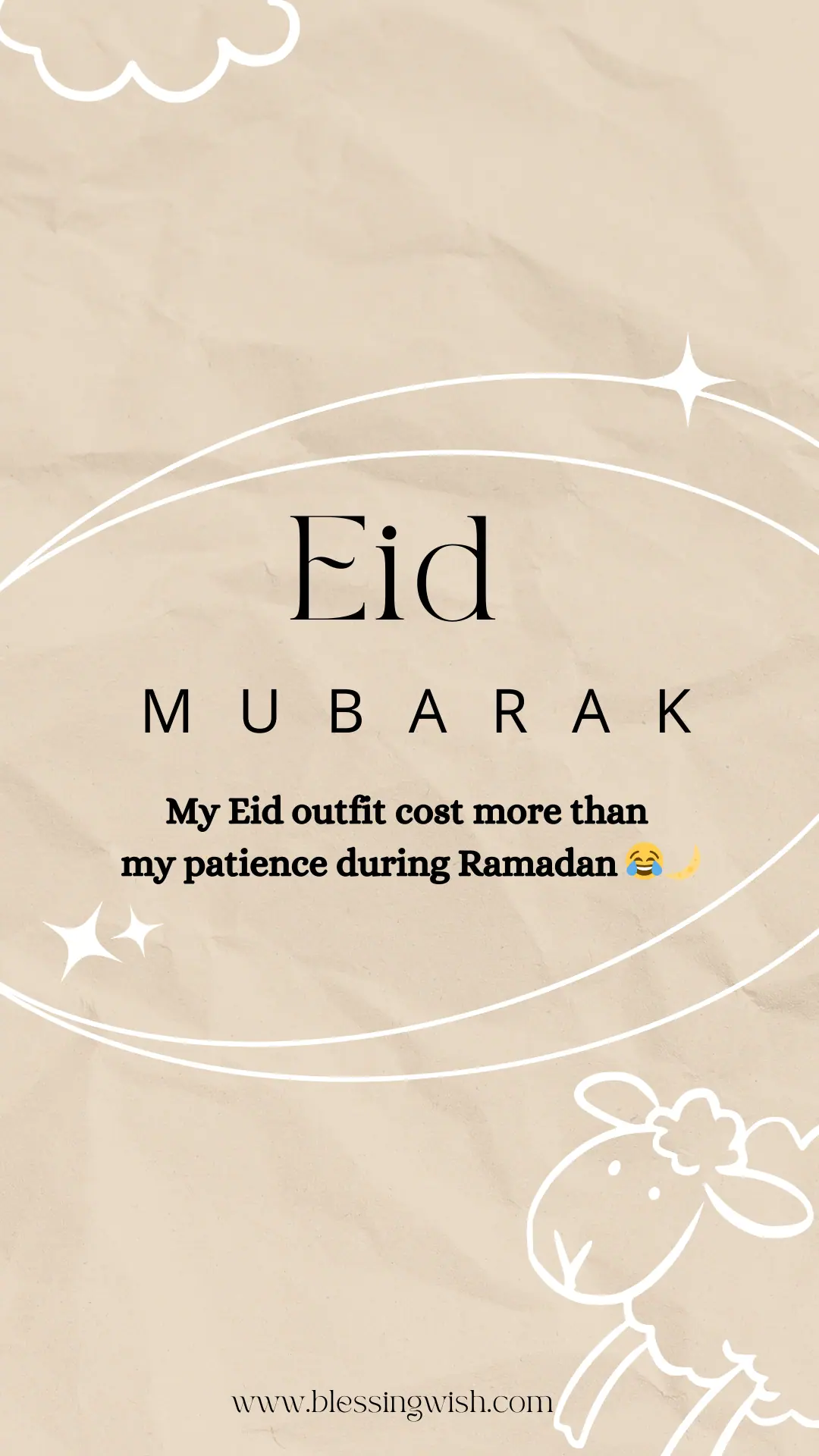 Funny Eid Ul Fitr Captions for Instagram for Girl