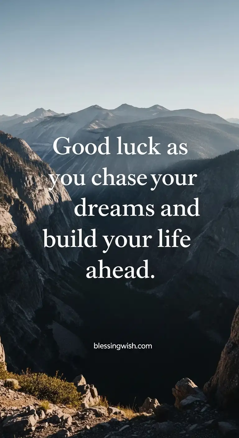 Good Luck Wishes for Future Success