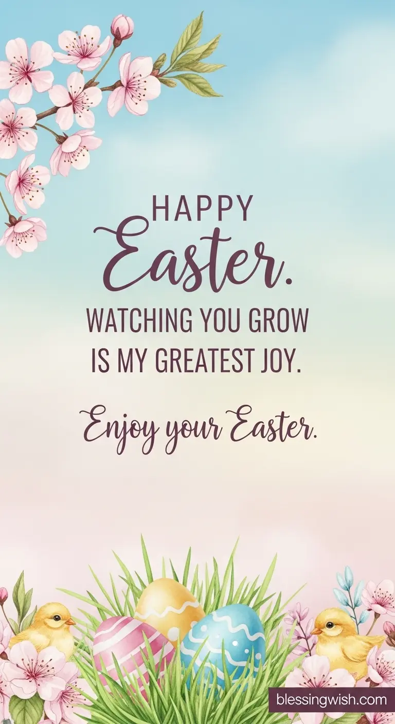 Inspirational Easter Wishes for Kids