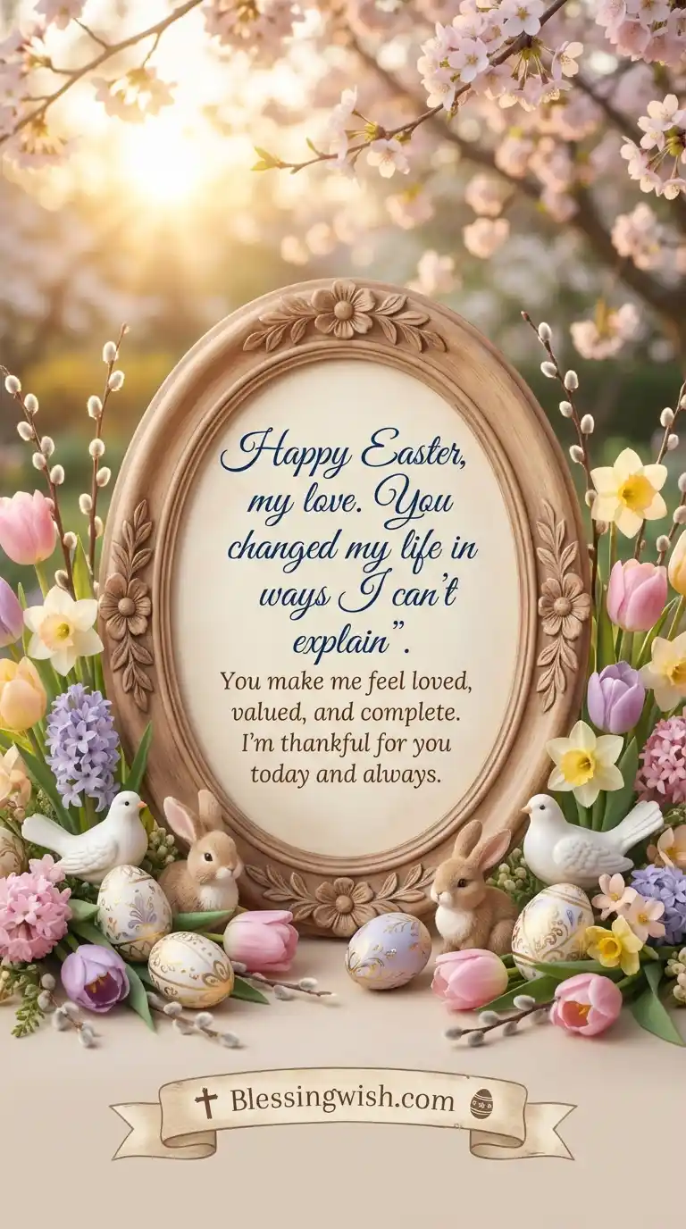 More Emotional Easter Messages for Girlfriend