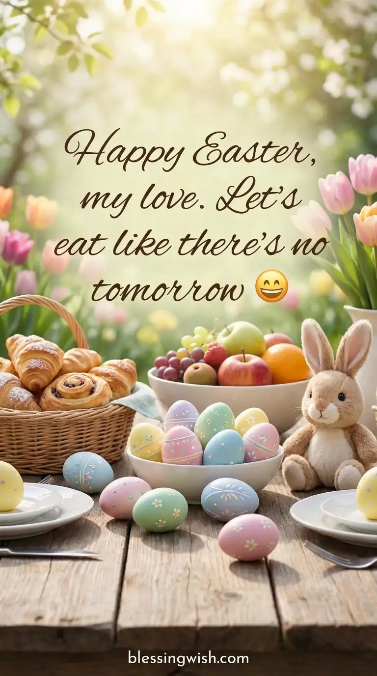 More Funny Easter Messages for Girlfriend