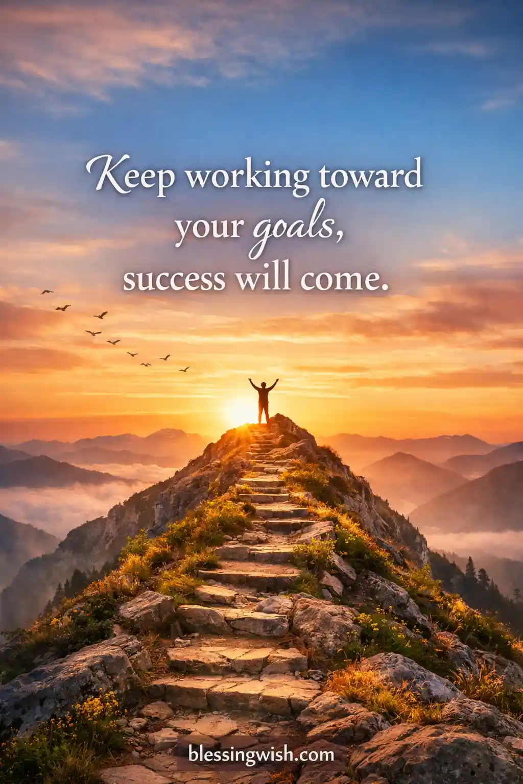 Motivational Wishes for Future Goals and Success Journey