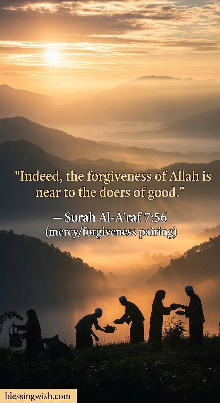 Quran Verses on Forgiveness (Maghfirah) for Eid