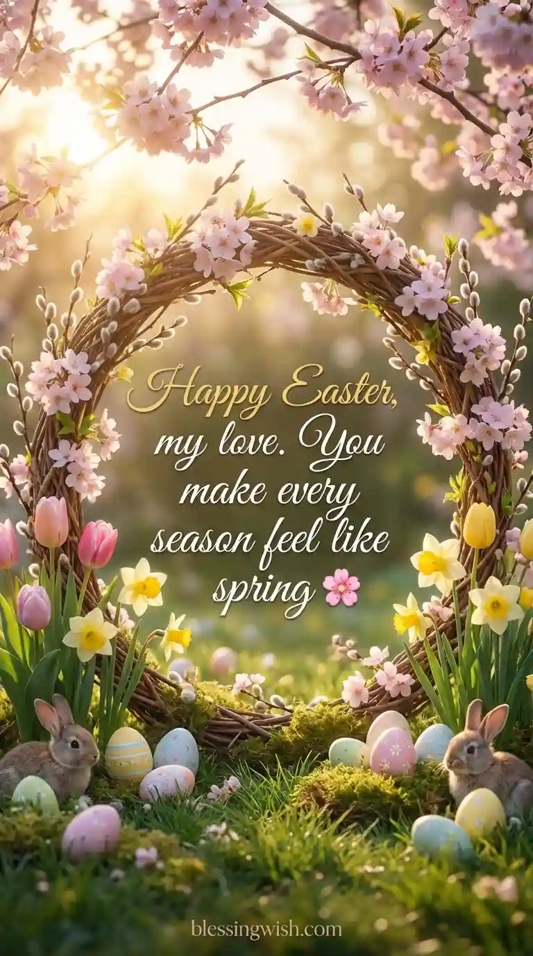 Romantic Easter Day Messages for Girlfriend