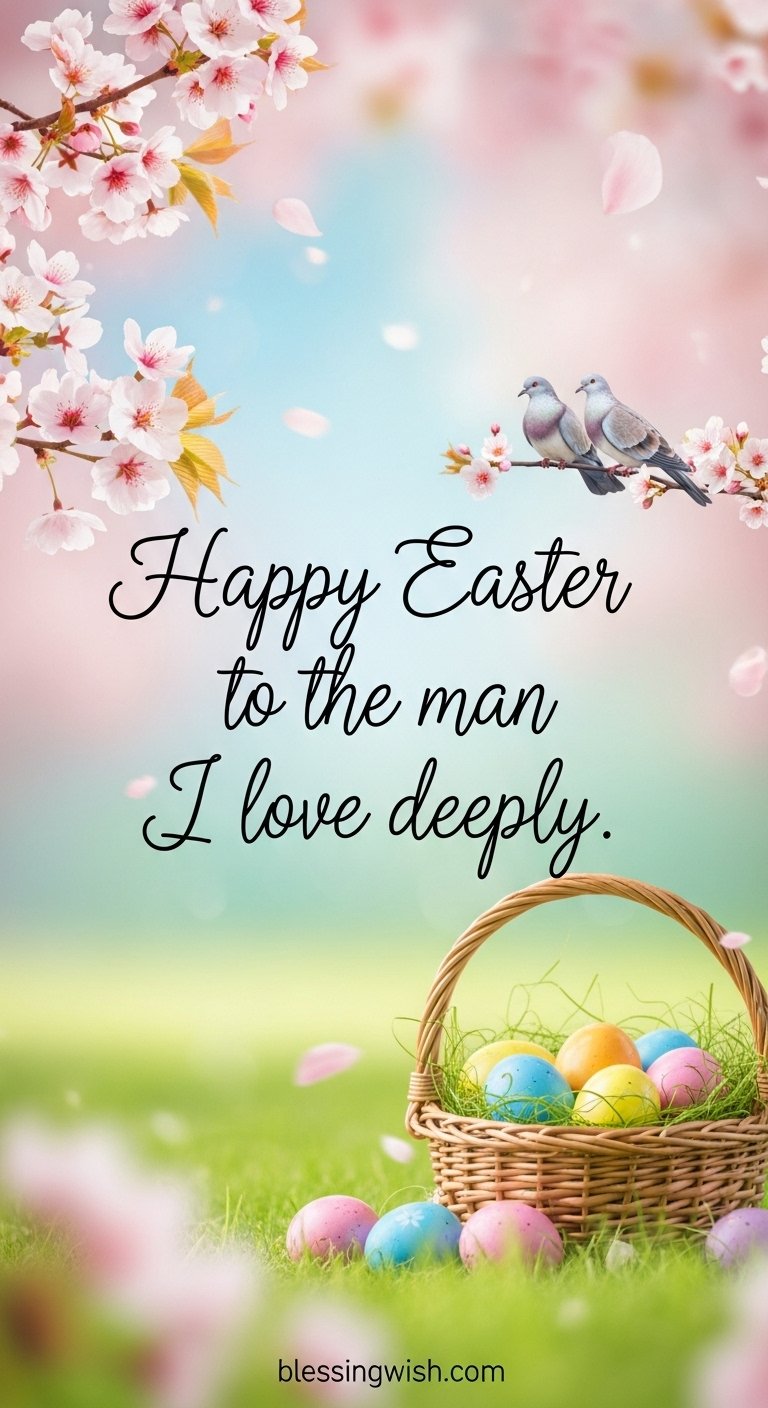 Romantic Easter Wishes for Him (Boyfriend & Husband)