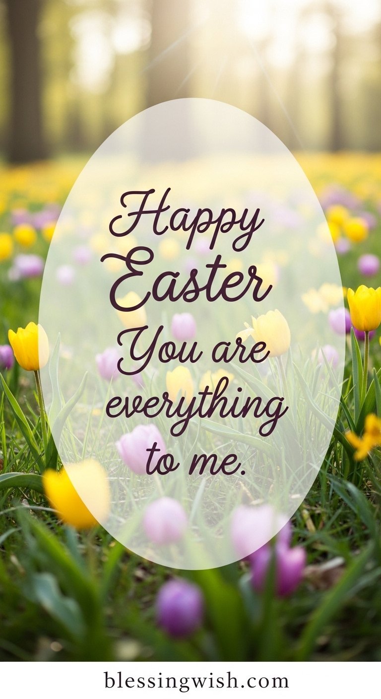 Short Easter Wishes for Him (Simple, Cute & Meaningful)