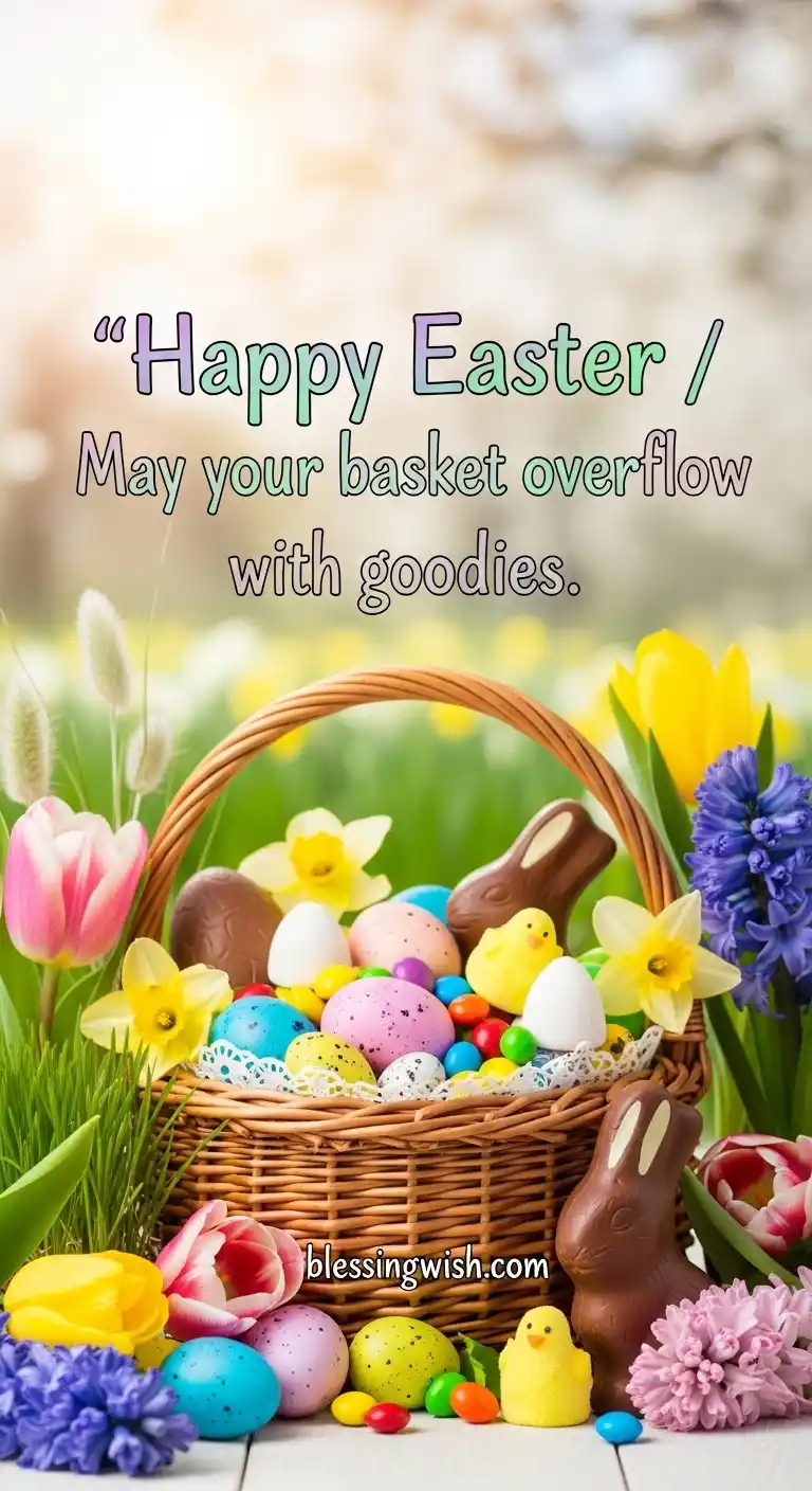 Short Easter Wishes for Kids