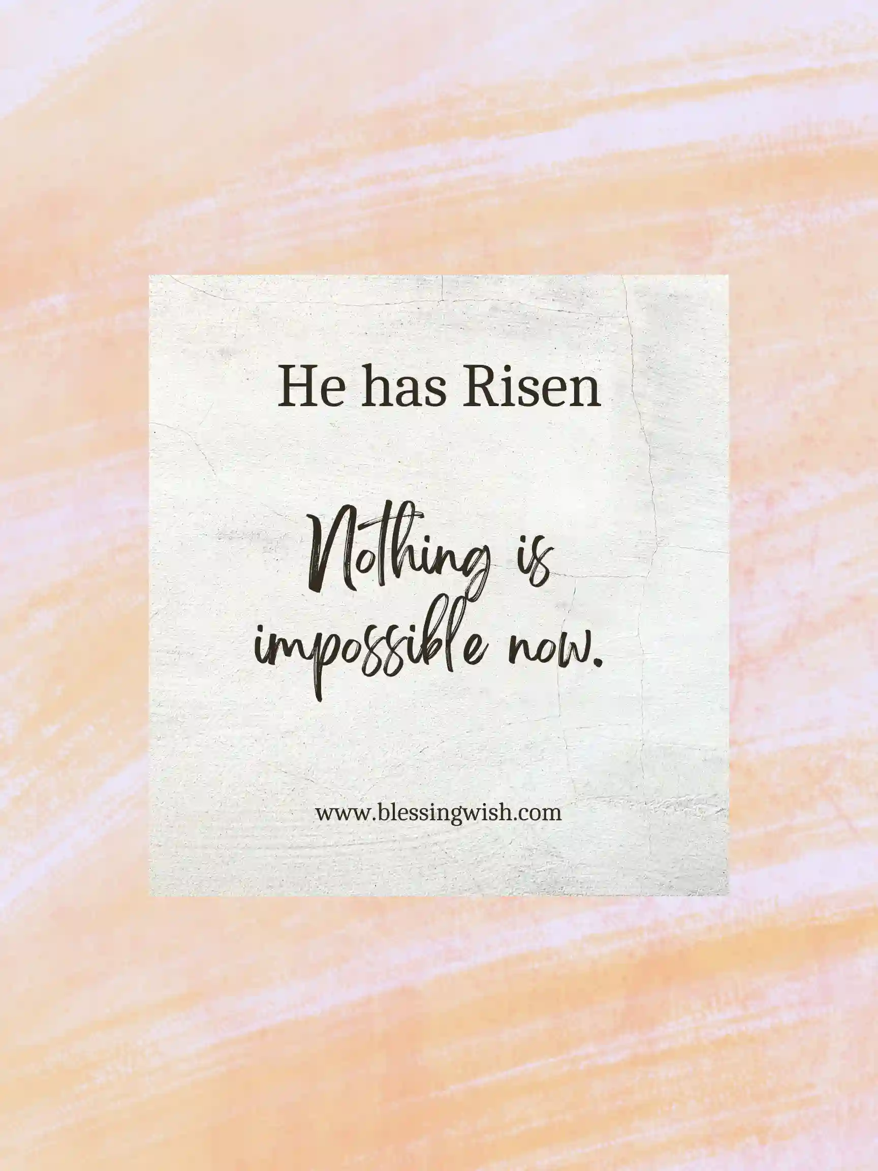 Short He Is Risen Sayings for Instagram and Facebook