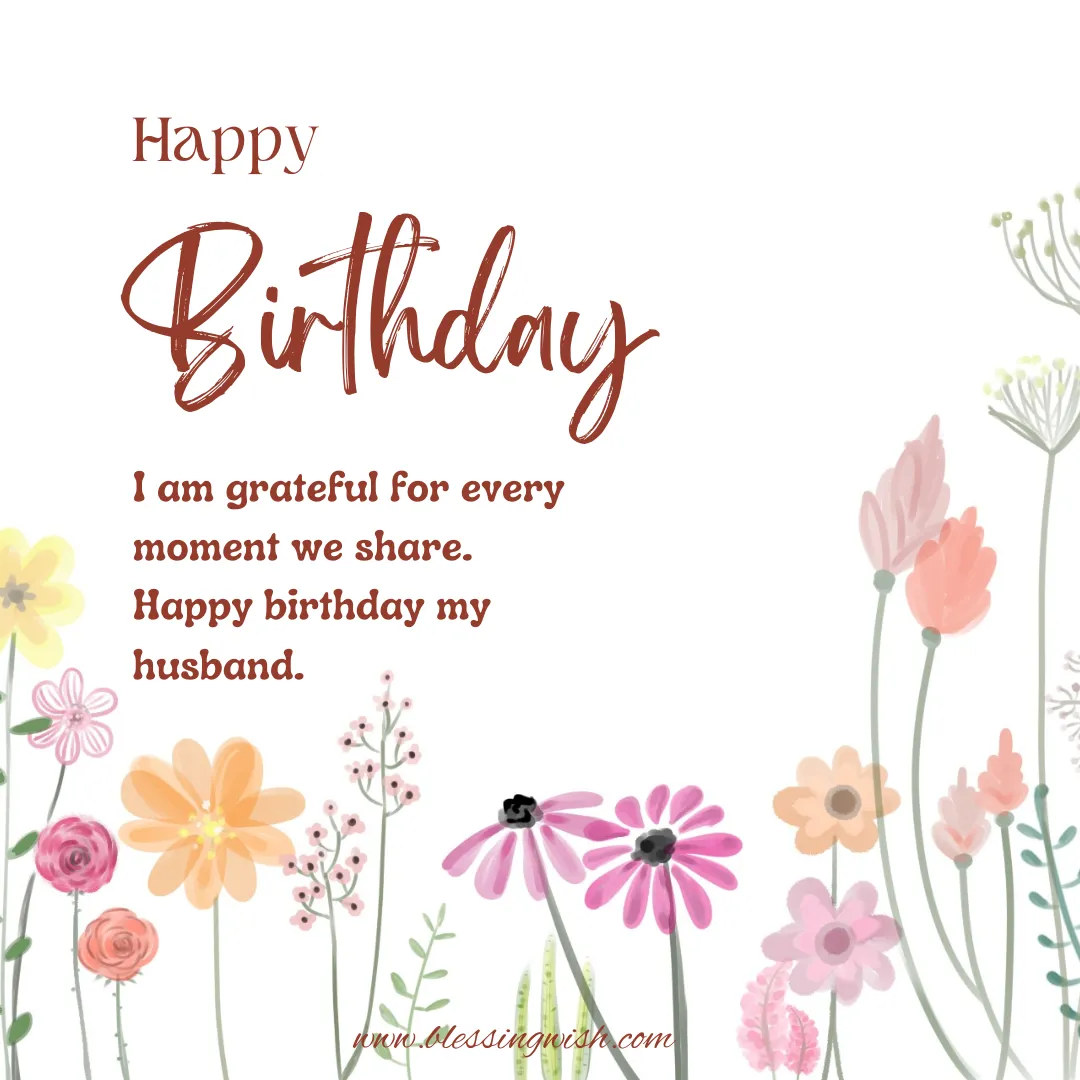 Unique Birthday Wishes for Husband with Love