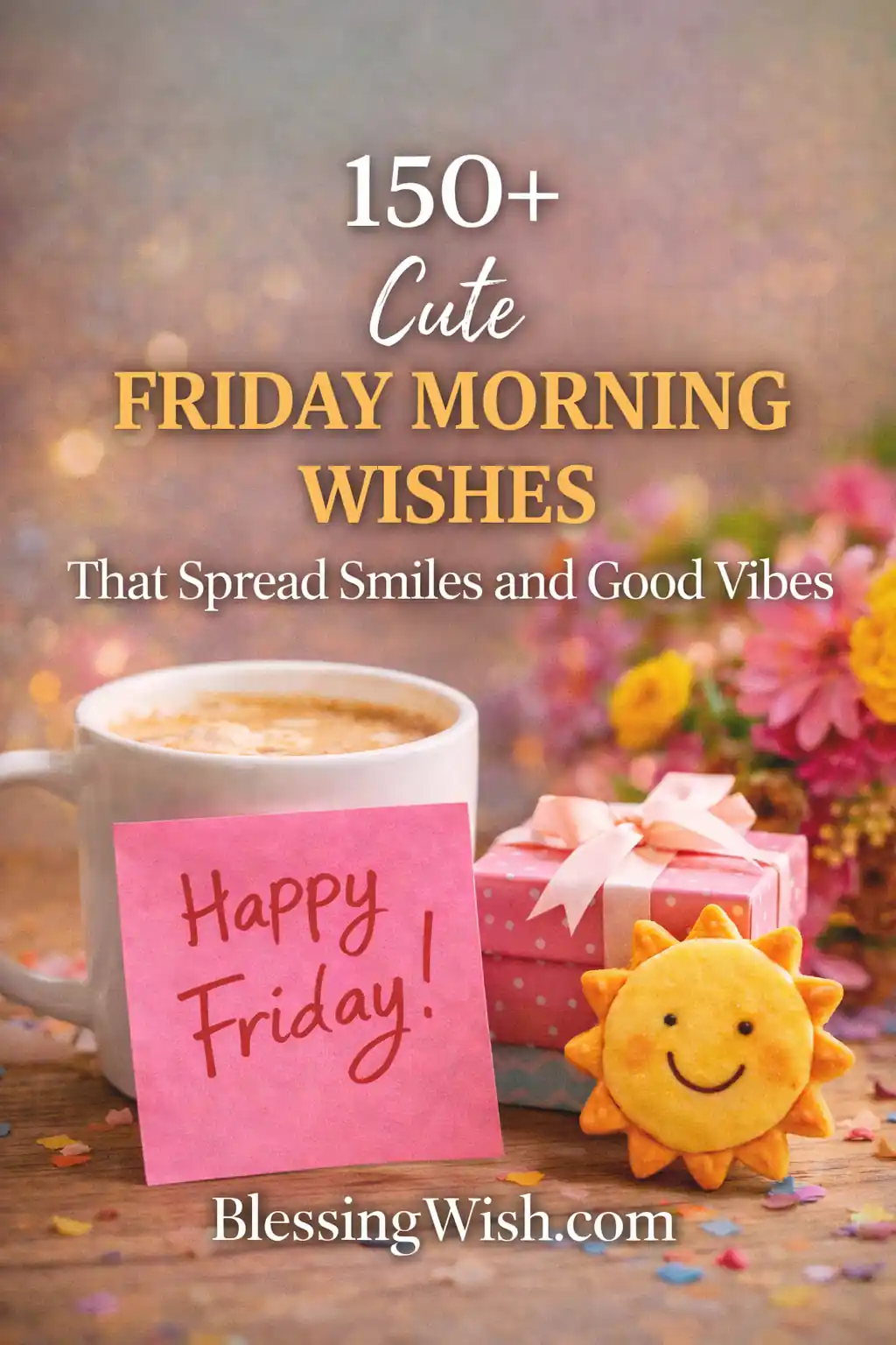 150+ Cute Friday Morning Wishes That Spread Smiles And Good Vibes ...