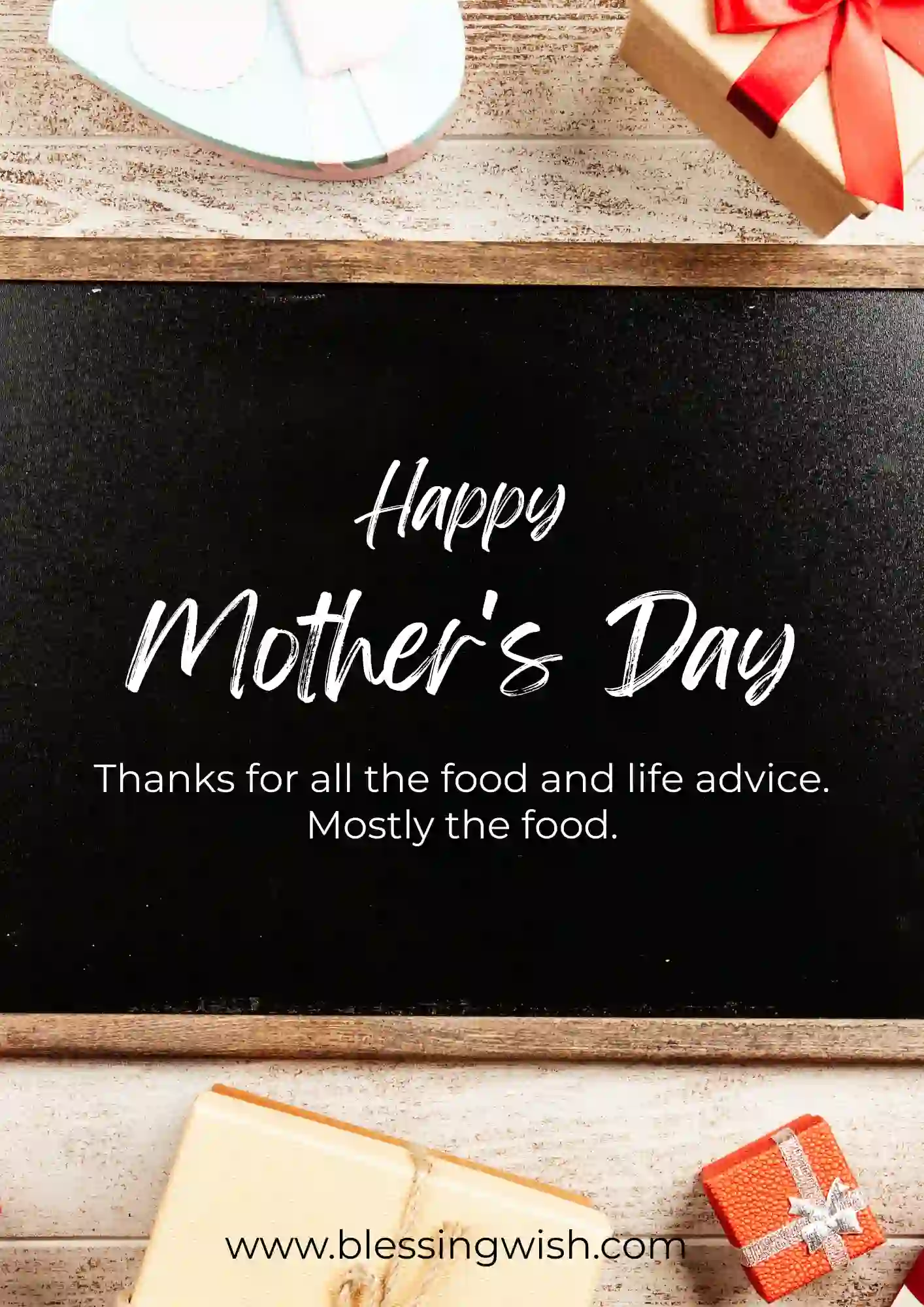 😂 Funny Mother’s Day Wishes from Son