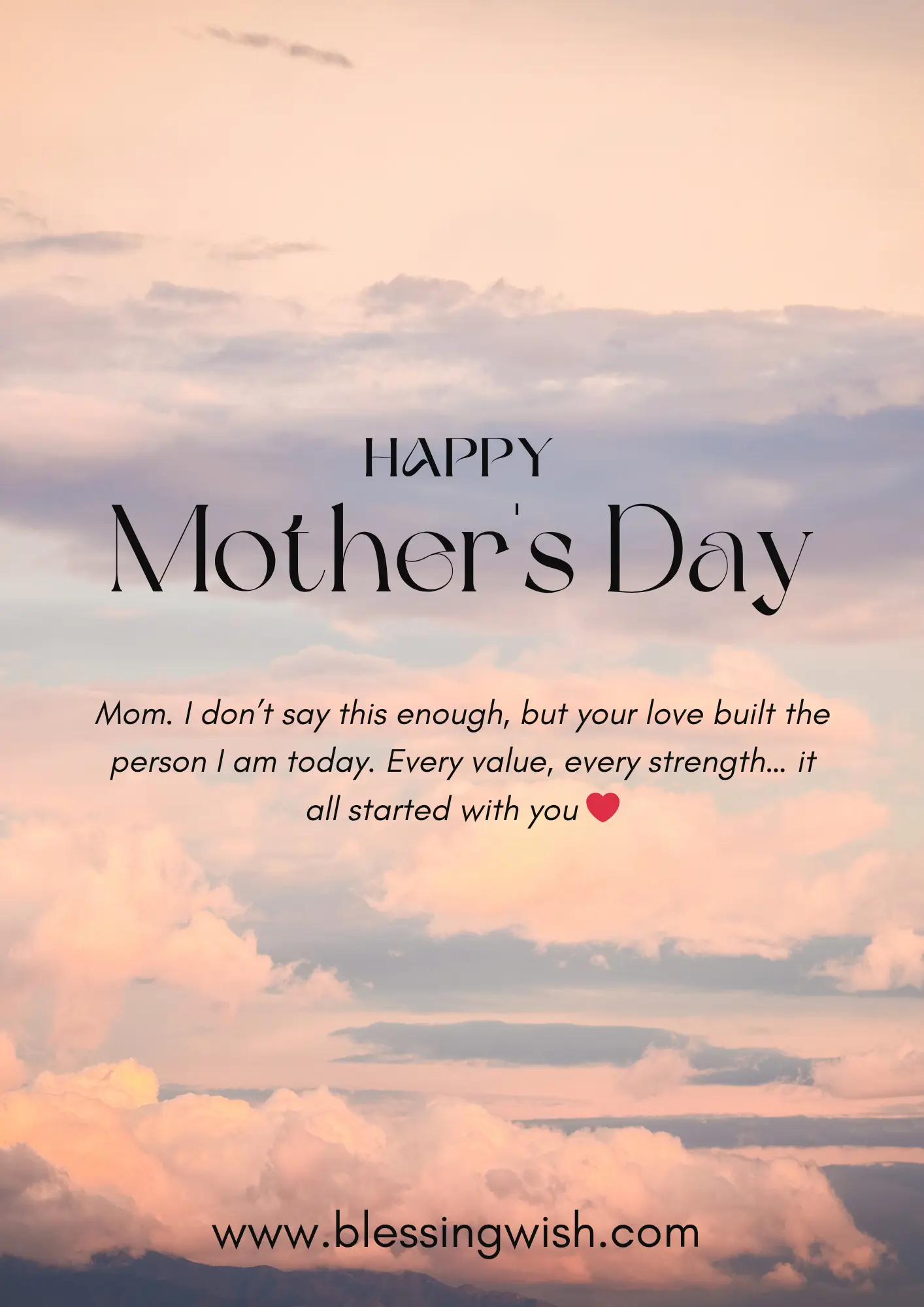 💖 Long Emotional Messages for Mom from Son